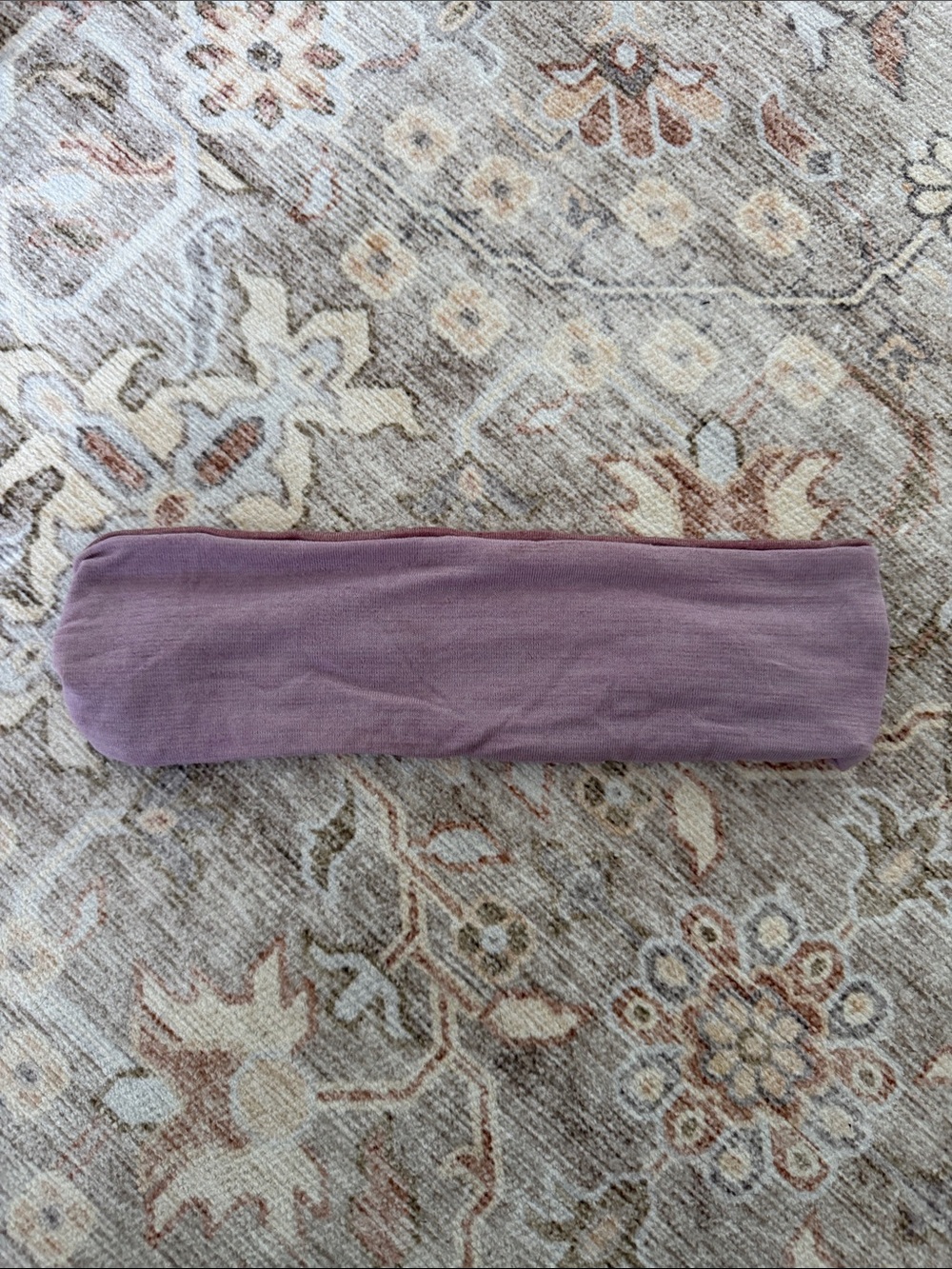 Lulu Lemon Soft Mauve Stretch Headband - Women's Hair Accessory